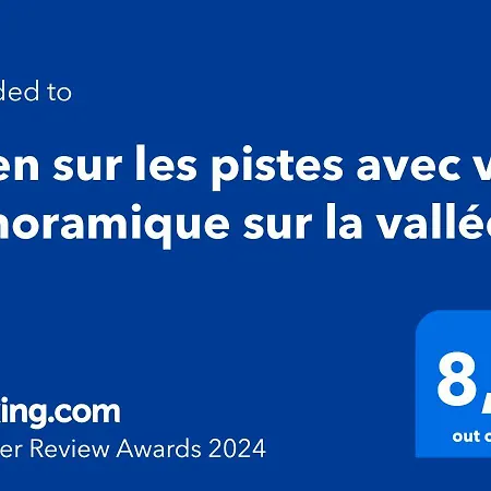 Eden Sur Les Pistes Avec Vue Panoramique Sur La Vallee Apartment La Joue du Loup